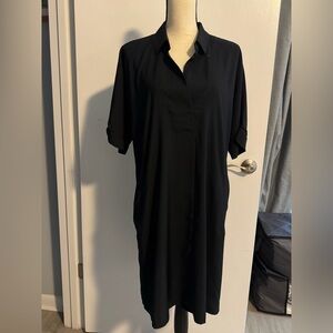 NWT Nick and Zoe Black Dress size L